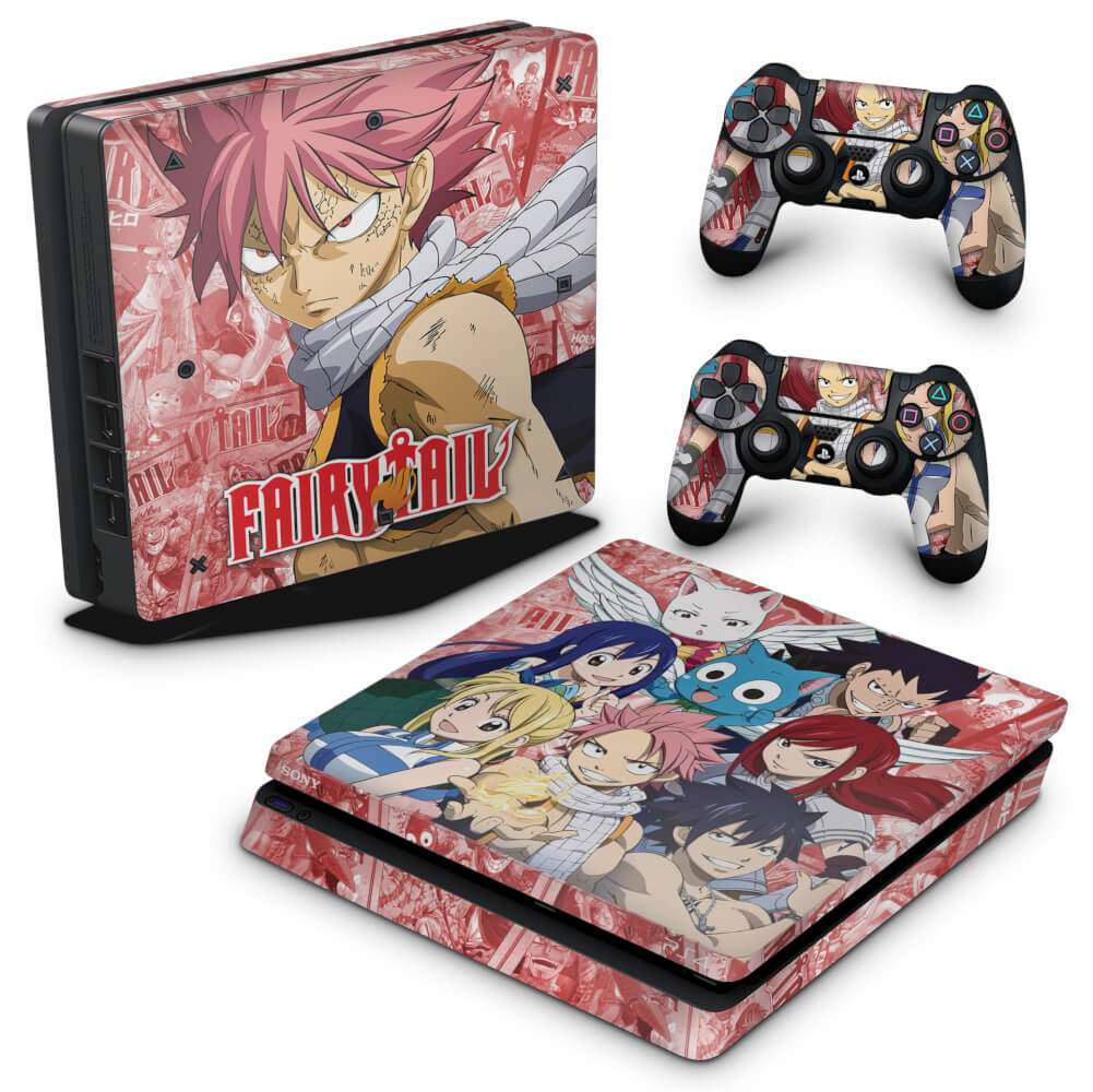 Skin Anti-Rage PS4 Slim - Fairy Tail
