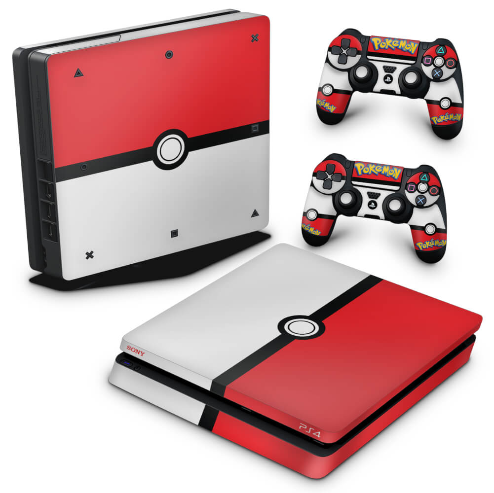 Skin Anti-Rage PS4 Slim - Pokemon