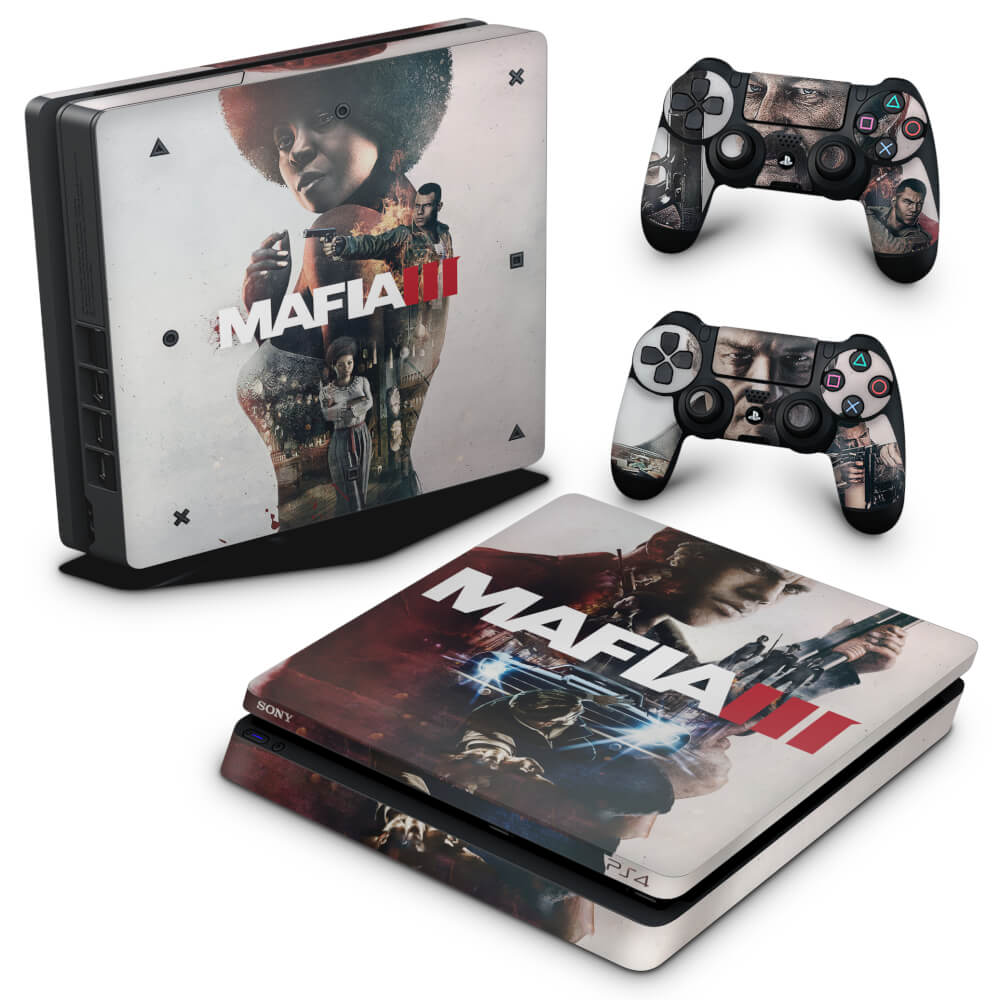 Skin Anti-Rage PS4 Slim - Mafia 3
