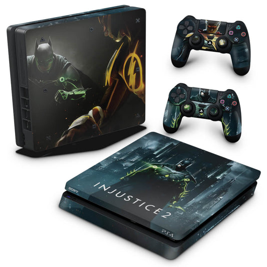 PS4 Slim Skin Anti-Rage - Injustice 2