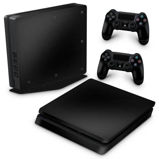 Skin Anti-Rage PS4 Slim - Preto Black Piano