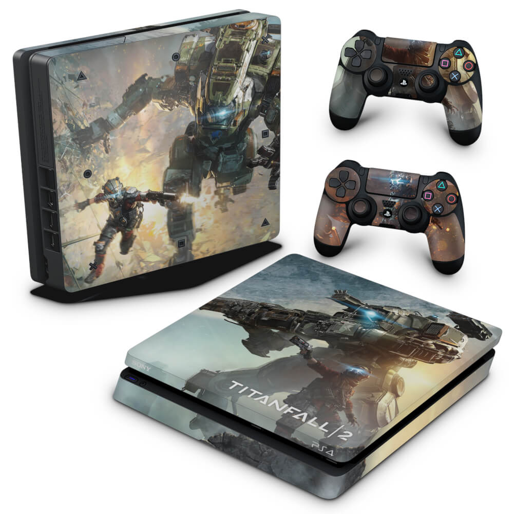 Skin Anti-Rage PS4 Slim - Titanfall 2 #b