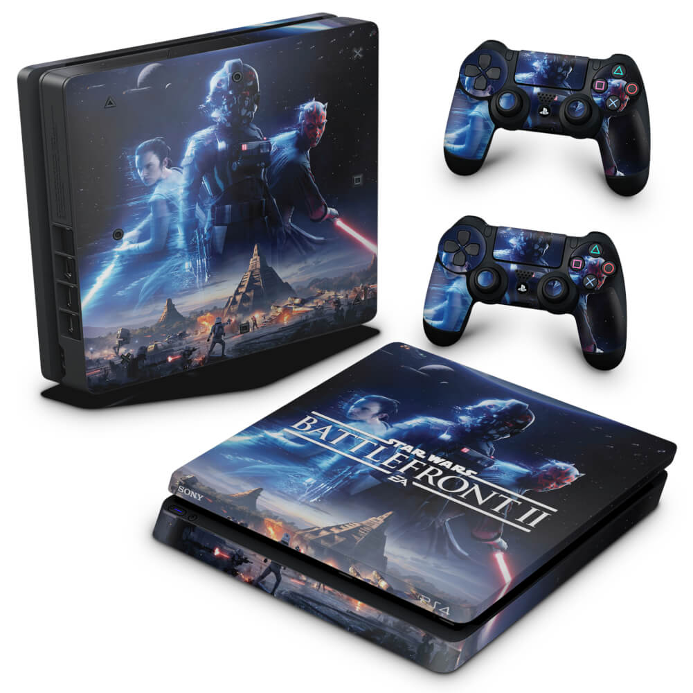 Skin Anti-Rage PS4 Slim - Star Wars - Battlefront 2