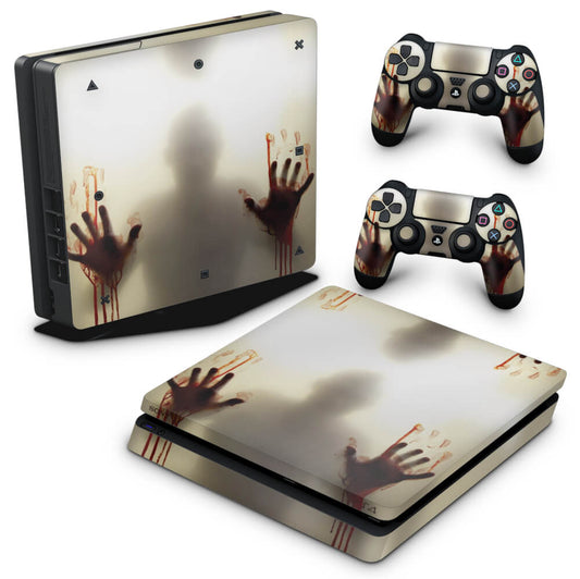 PS4 Slim Skin Anti-Rage - Fear The Walking Dead