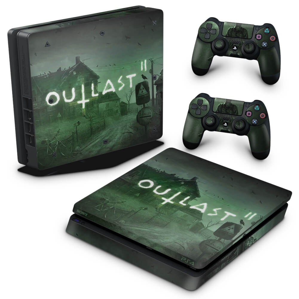 Skin Anti-Rage PS4 Slim - Outlast 2