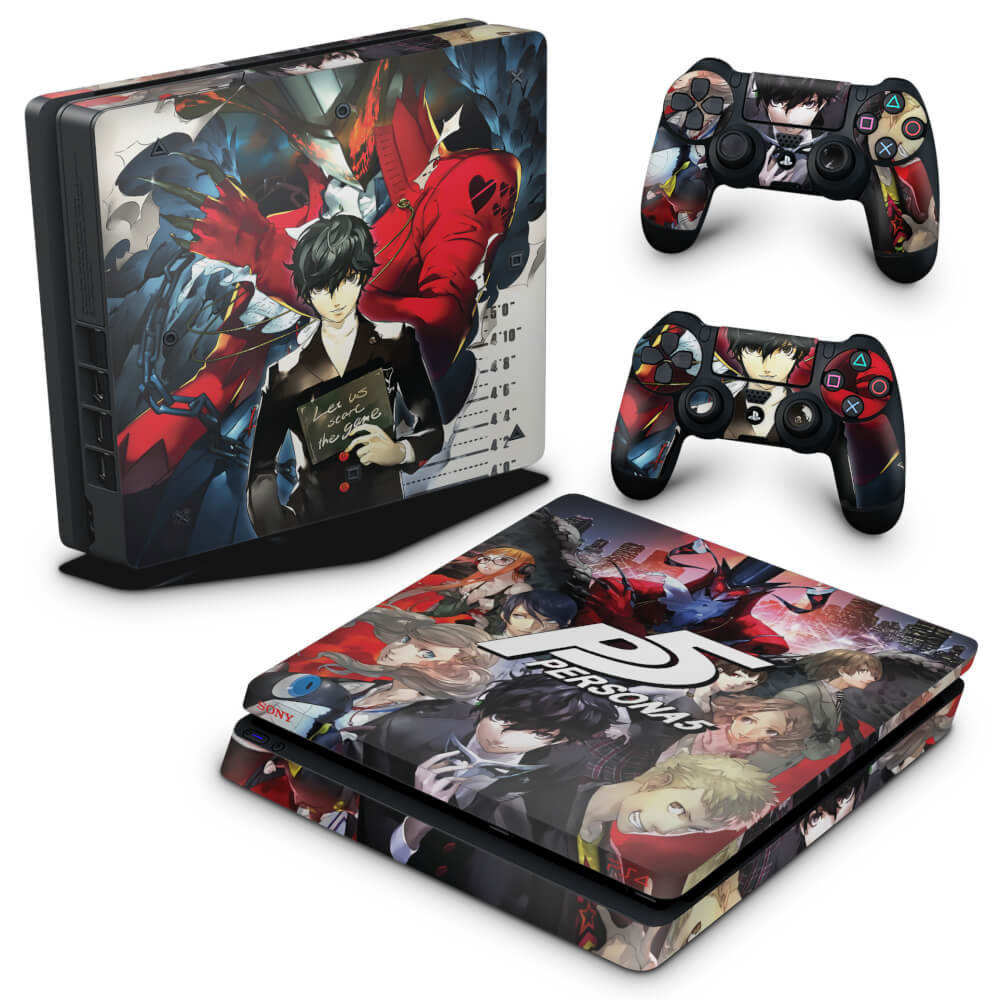 Skin Anti-Rage PS4 Slim - Persona 5