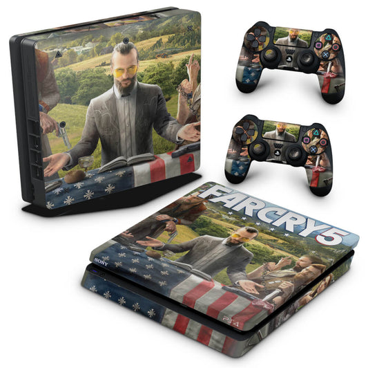 PS4 Slim Skin Anti-Rage - Far Cry 5