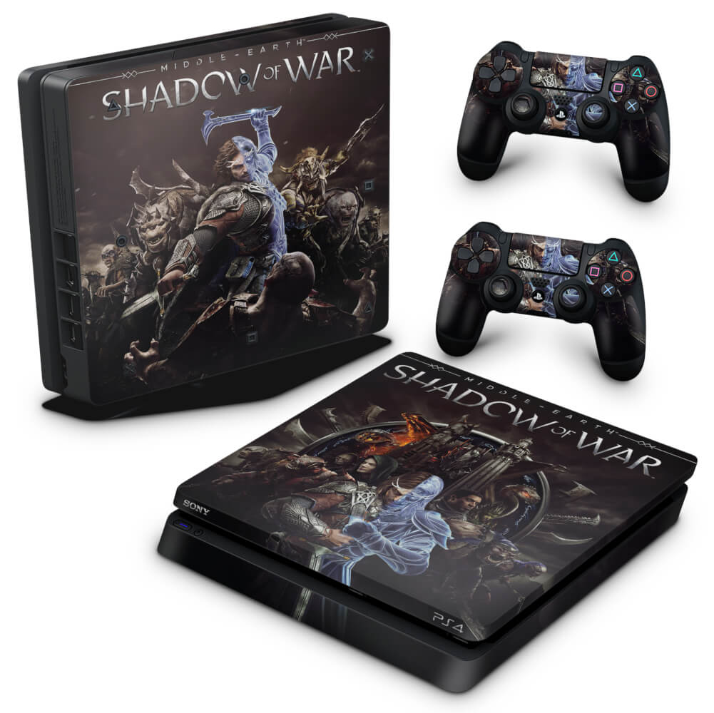 Skin Anti-Rage PS4 Slim - Shadow of War