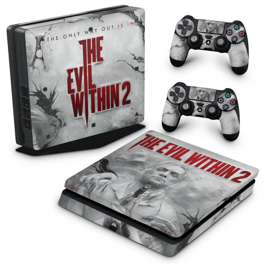 PS4 Slim Skin Anti-Rage - The Evil Within 2