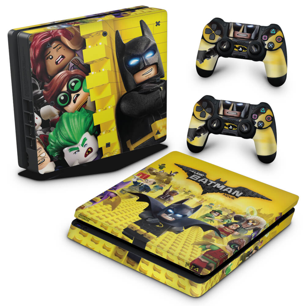Skin Anti-Rage PS4 Slim - Lego Batman