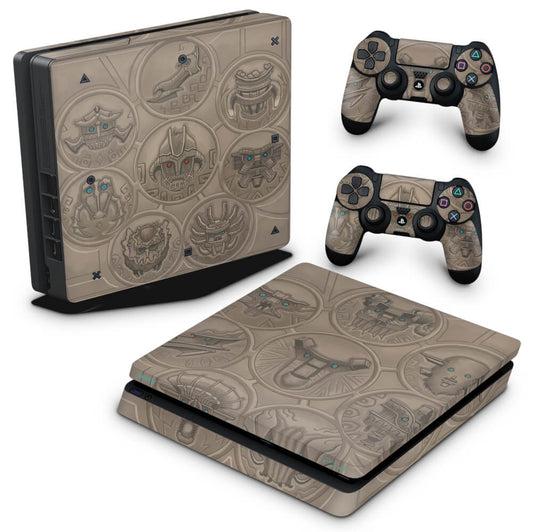 PS4 Slim Skin Anti-Rage - Shadow Of The Colossus