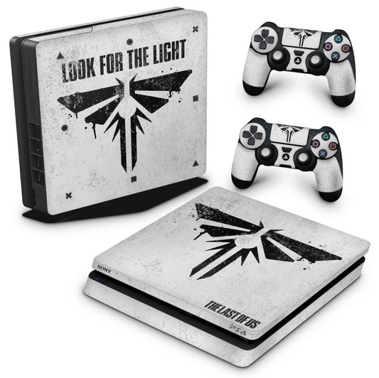 PS4 Slim Skin Anti-Rage - The Last Of Us Firefly