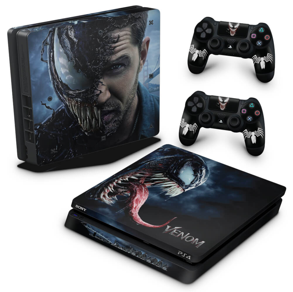 Skin Anti-Rage PS4 Slim - Venom
