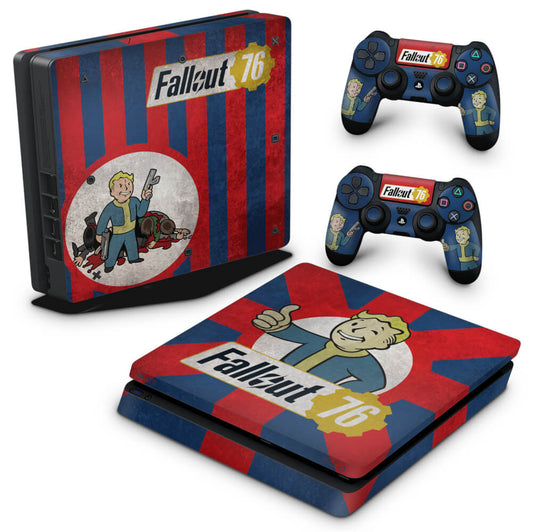 PS4 Slim Skin Anti-Rage - Fallout 76