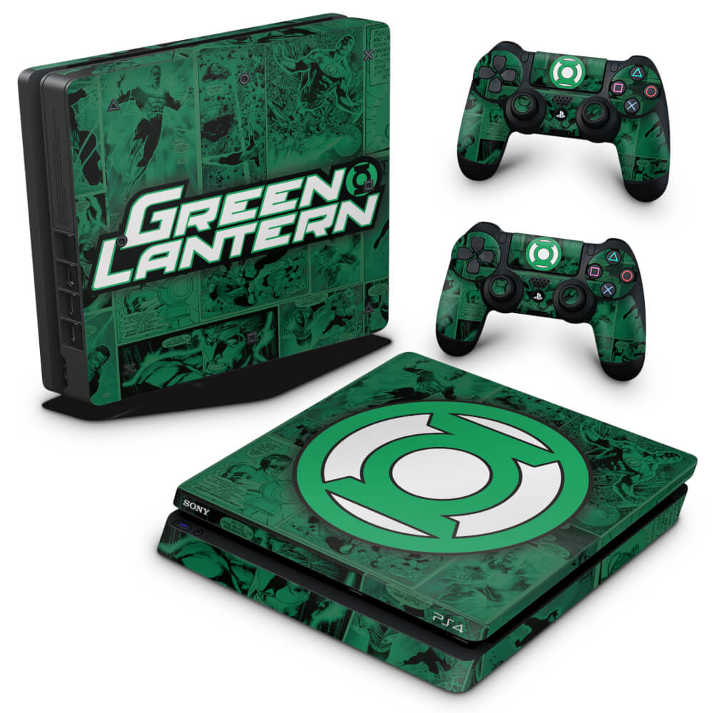 Skin Anti-Rage PS4 Slim - Lanterna Verde Comics