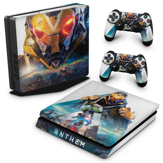 PS4 Slim Skin Anti-Rage - Anthem