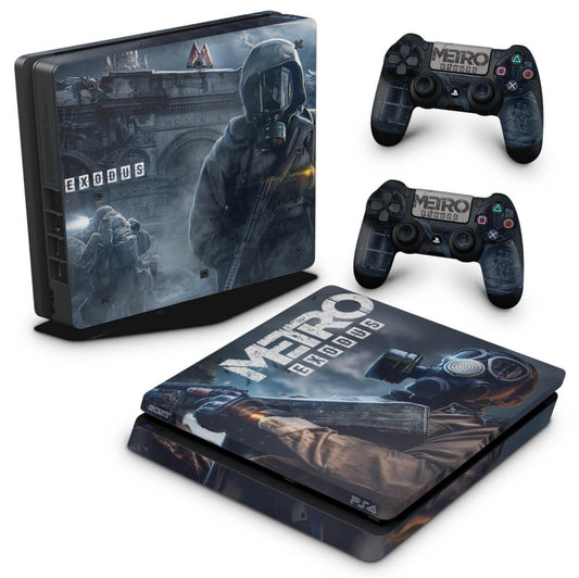 PS4 Slim Skin Anti-Rage - Metro Exodus