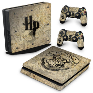 Skin Anti-Rage PS4 Slim - Harry Potter