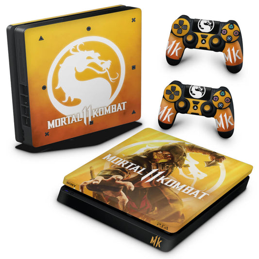 PS4 Slim Skin Anti-Rage - Mortal Kombat 11