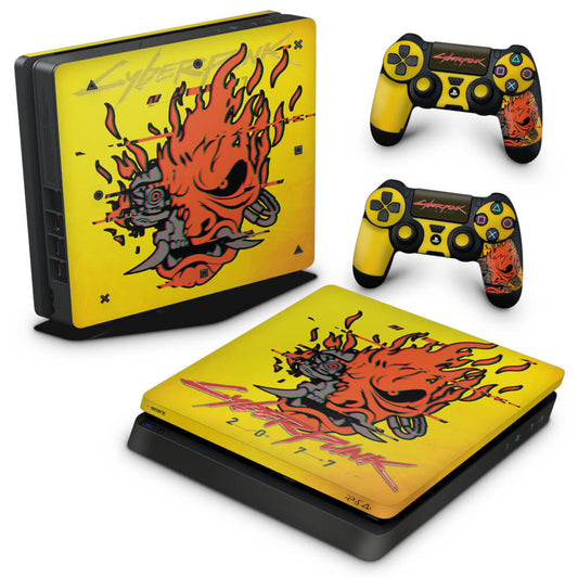 PS4 Slim Skin Anti-Rage - Cyberpunk 2077