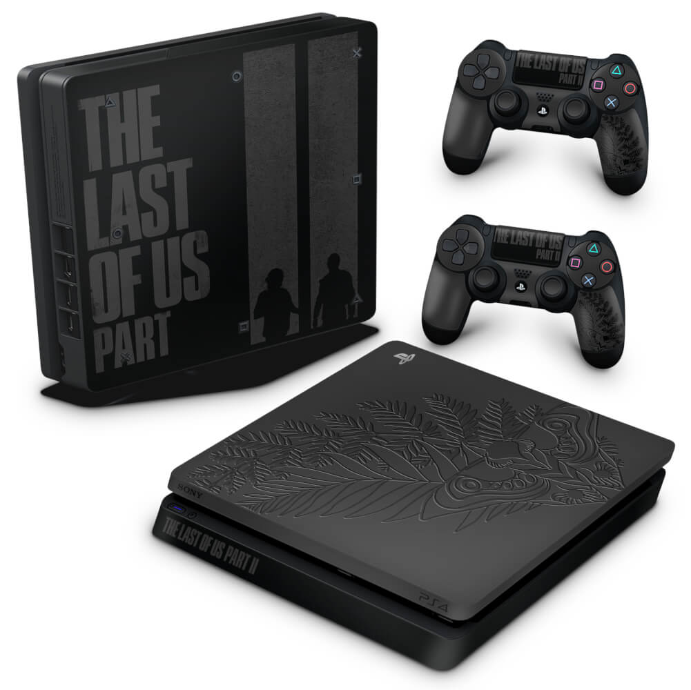 PS4 Slim Skin Anti-Rage - The Last Of Us Part 2 II Bundle