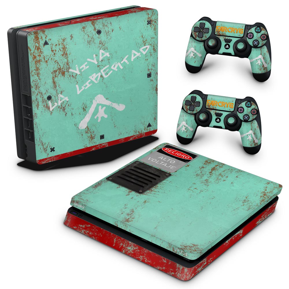 PS4 Slim Skin Anti-Rage - Far Cry 6