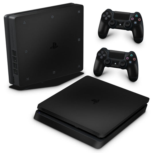 Skin Anti-Rage PS4 Slim - Preto Fosco Mate