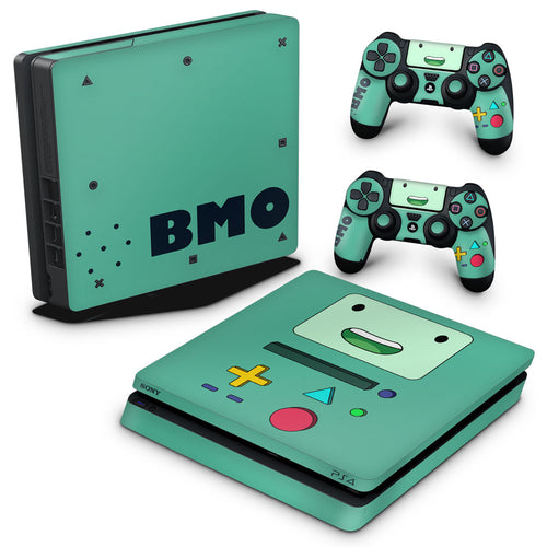 Skin Anti-Rage PS4 Slim - BMO Hora de Aventura