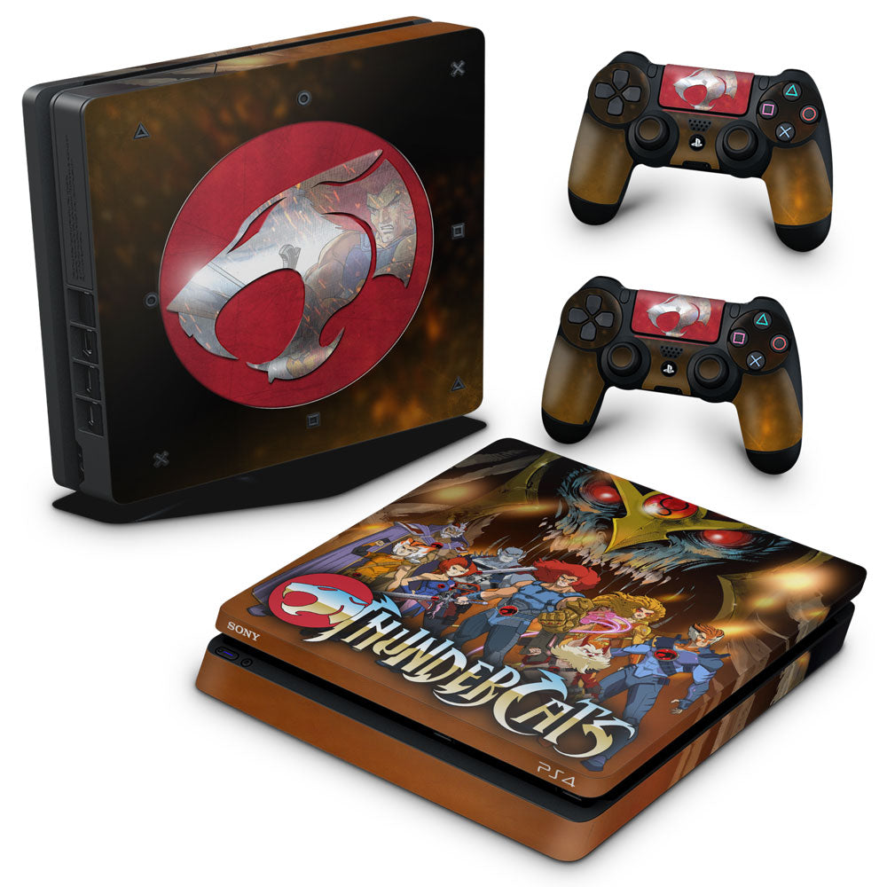 PS4 Slim Skin Anti-Rage - Thundercats B
