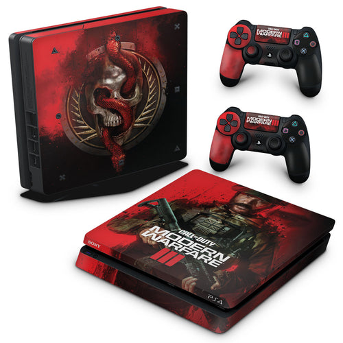 Skin Anti-Rage PS4 Slim - Call Of Duty Modern Warfare III