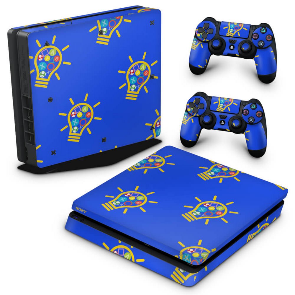 PS4 Slim Skin Anti-Rage - Personalizada