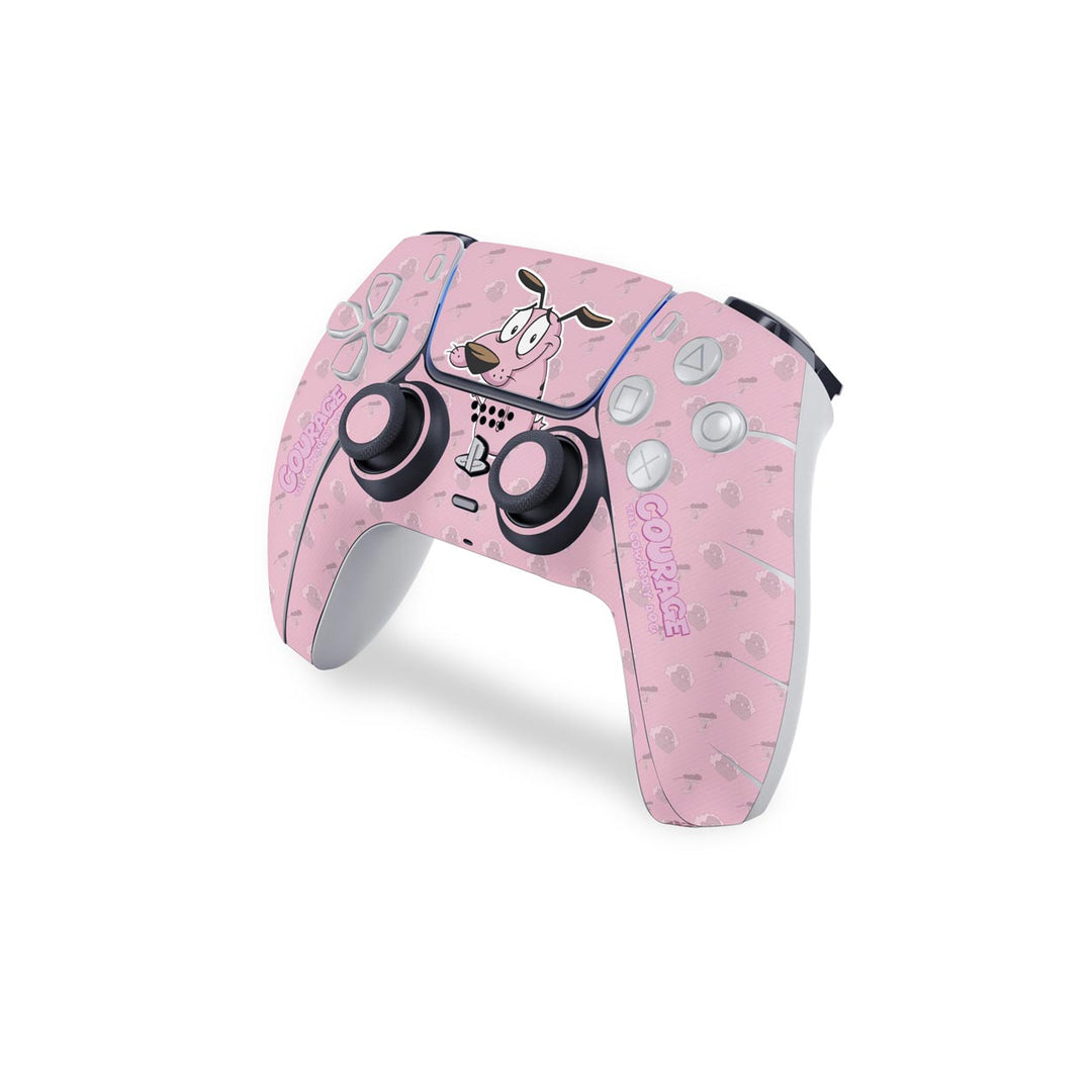 Skin Anti-Rage PS5 Controle - Coragem: O Cão Covarde - Pop Arte Skins - foto 3