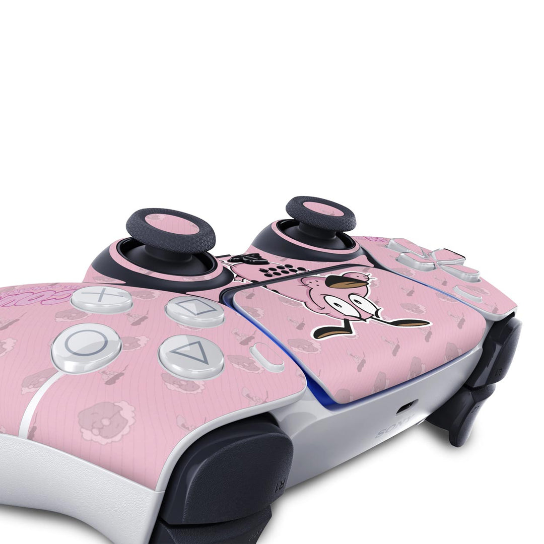 Skin Anti-Rage PS5 Controle - Coragem: O Cão Covarde - Pop Arte Skins - foto 5