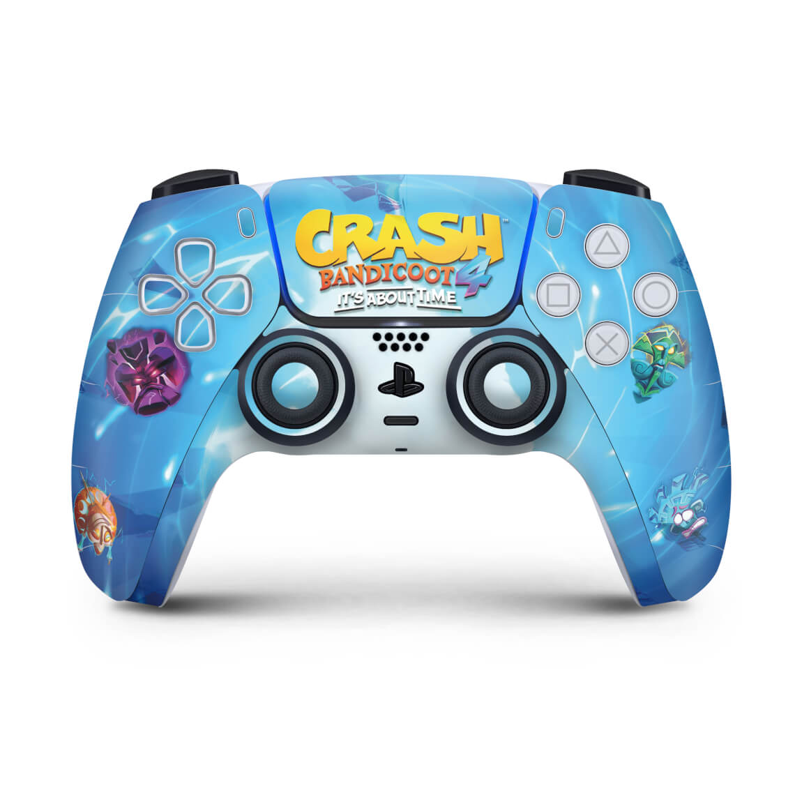 Skin Anti-Rage PS5 Controle - Crash Bandicoot 4