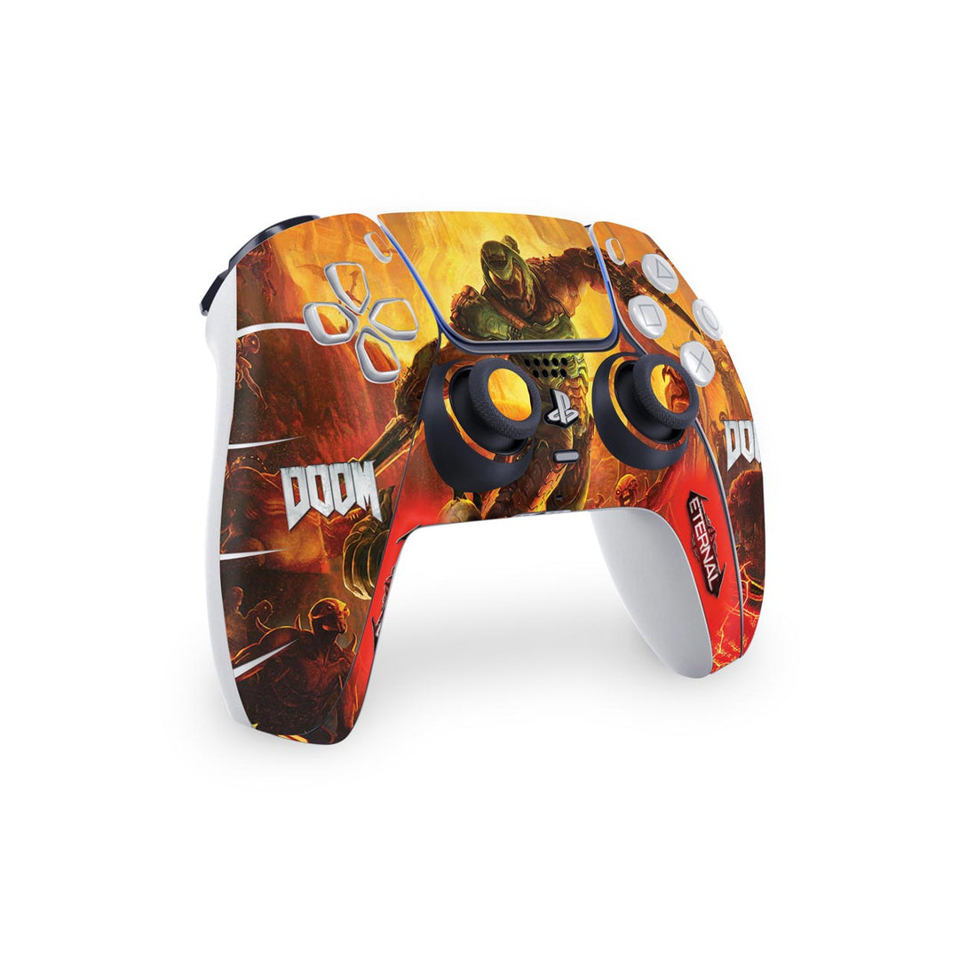 Skin Anti-Rage PS5 Controle - Doom Eternal - Pop Arte Skins - foto 2