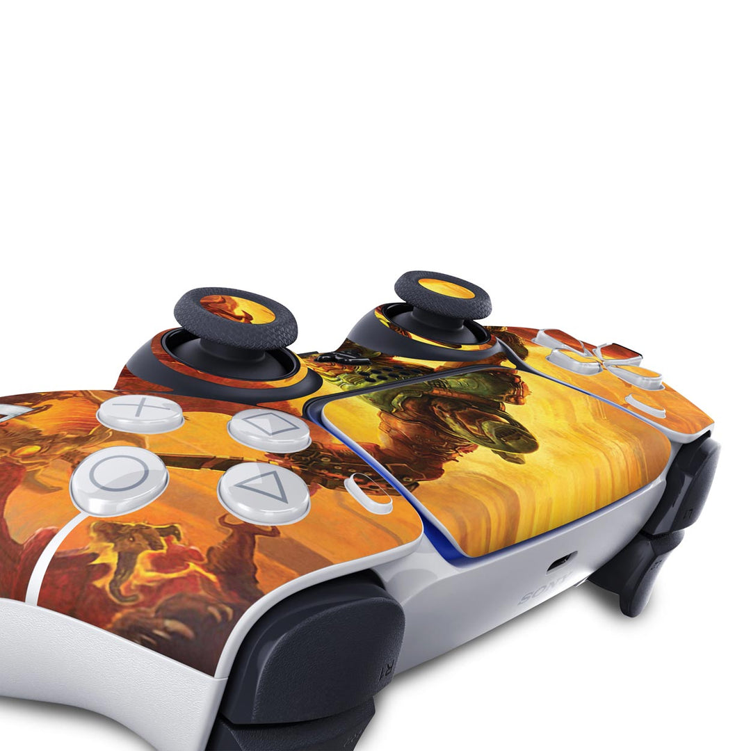 Skin Anti-Rage PS5 Controle - Doom Eternal - Pop Arte Skins - foto 5