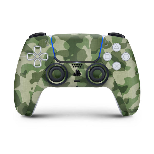 Skin Anti-Rage PS5 Controle - Camuflado Verde