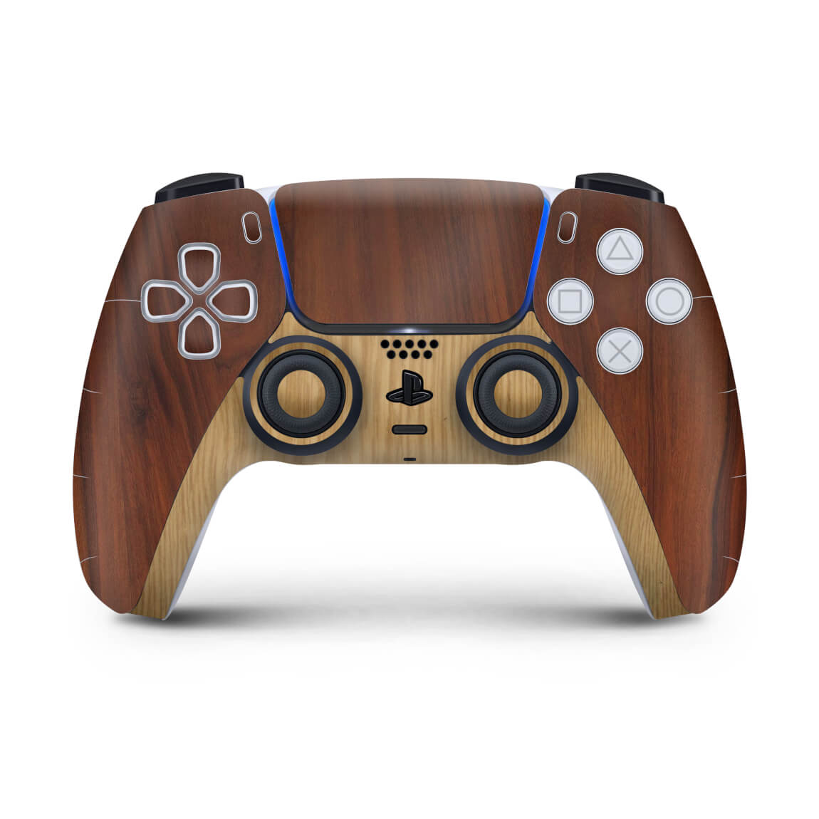 Skin PS5 Controle - Madeira