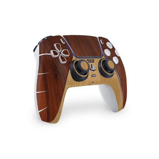 Skin Anti-Rage PS5 Controle - Madeira
