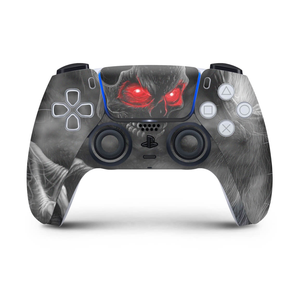 Skin Anti-Rage PS5 Controle - Caveira Skull