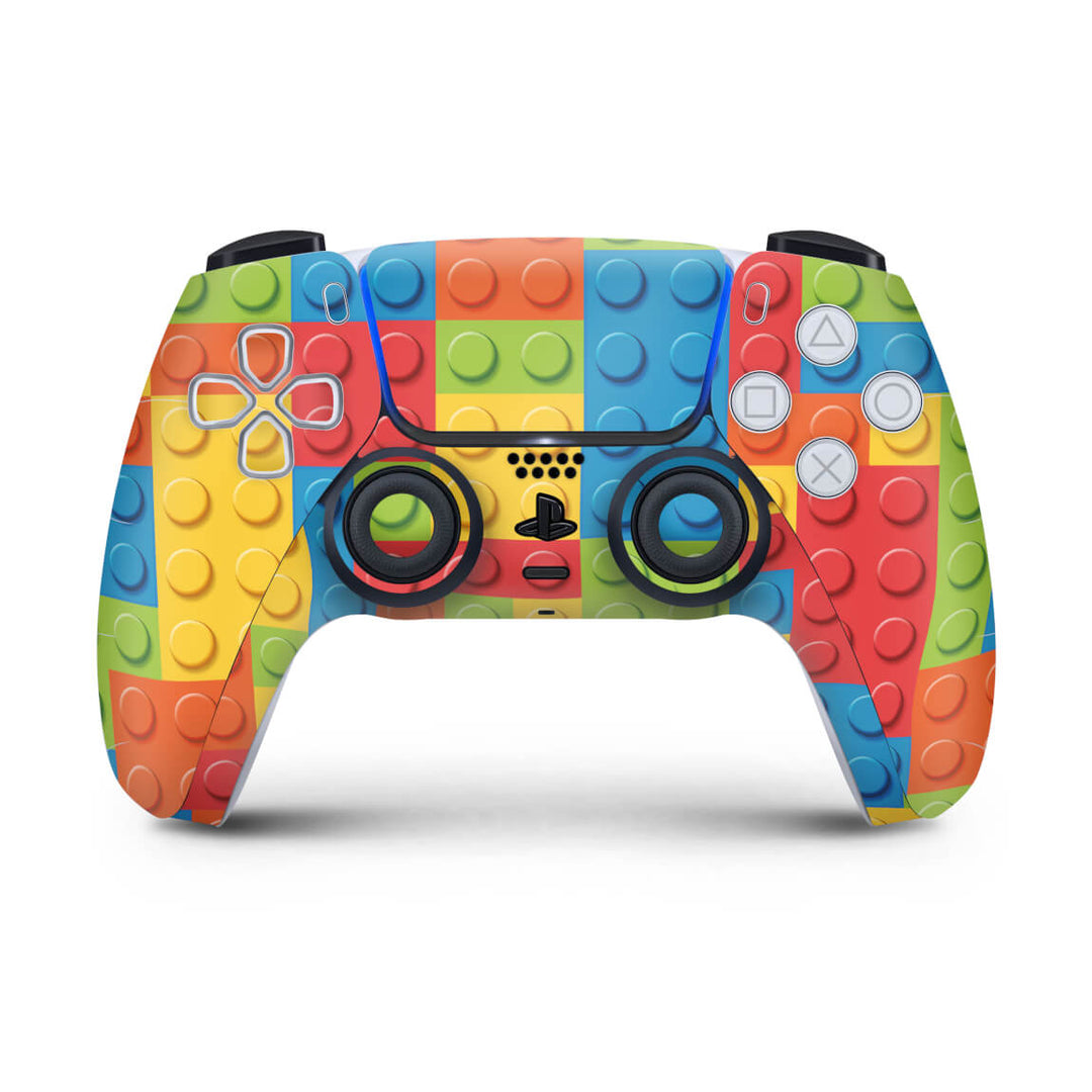 Skin Anti-Rage PS5 Controle - Lego Peça