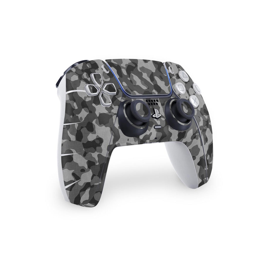 Skin Anti-Rage PS5 Controle - Camuflado Cinza - Pop Arte Skins - foto 2