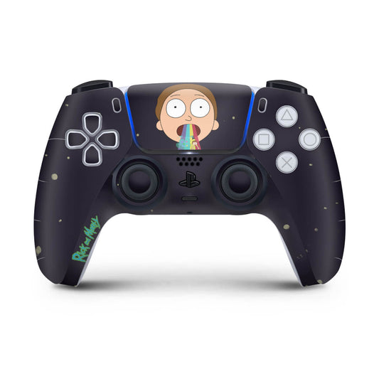 Skin Anti-Rage PS5 Controle - Morty Rick And Morty