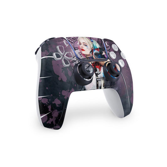 Skin Anti-Rage PS5 Controle - Arlequina Harley Quinn