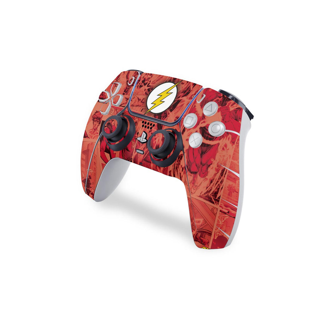 Skin Anti-Rage PS5 Controle - The Flash Comics - Pop Arte Skins - foto 3