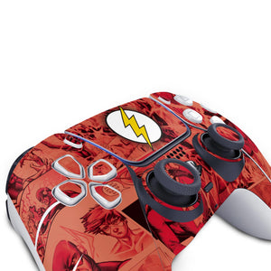 Skin Anti-Rage PS5 Controle - The Flash Comics - Pop Arte Skins - foto 4