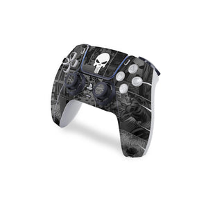 Skin Anti-Rage PS5 Controle - The Punisher Justiceiro Comics - Pop Arte Skins - foto 3