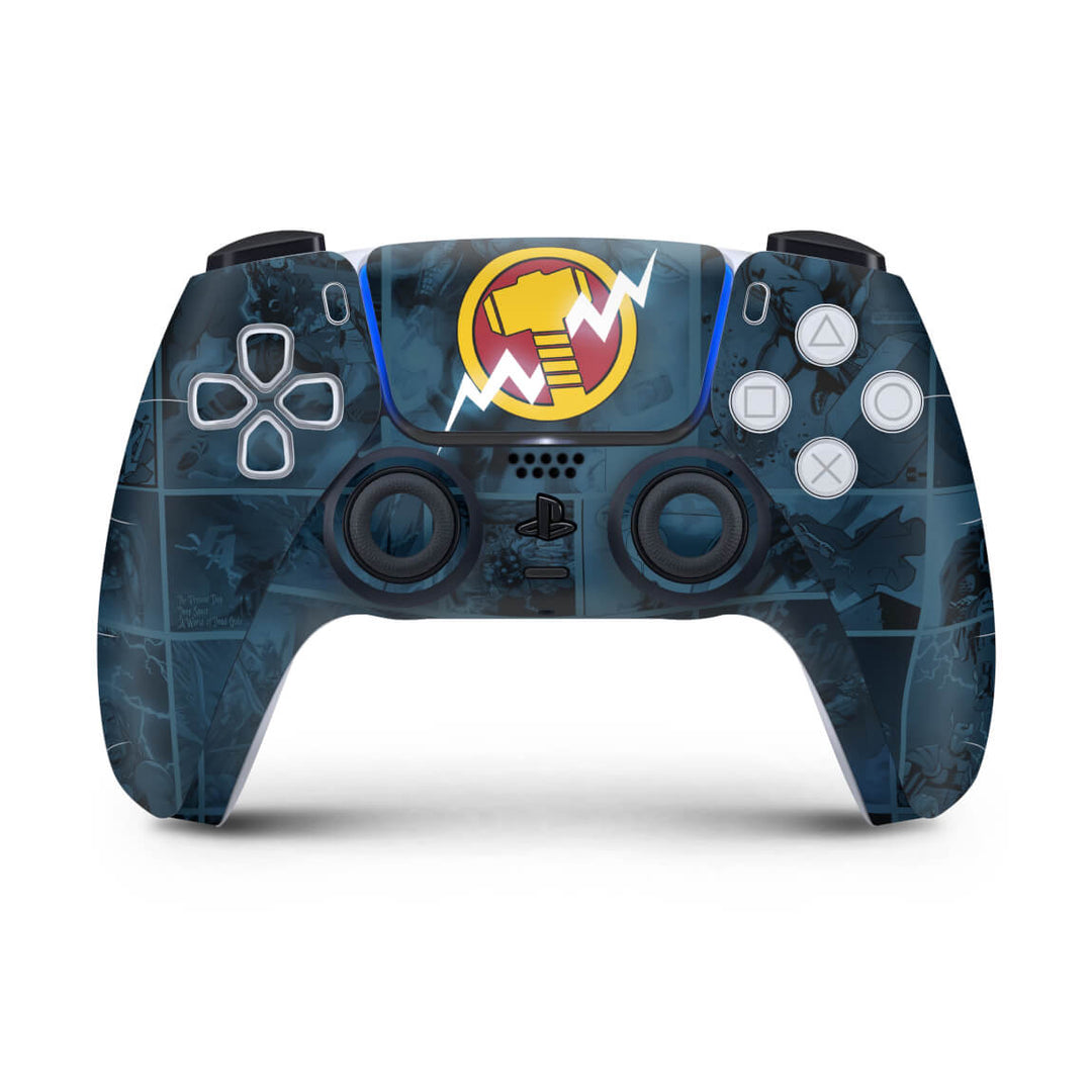 Skin Anti-Rage PS5 Controle - Thor Comics