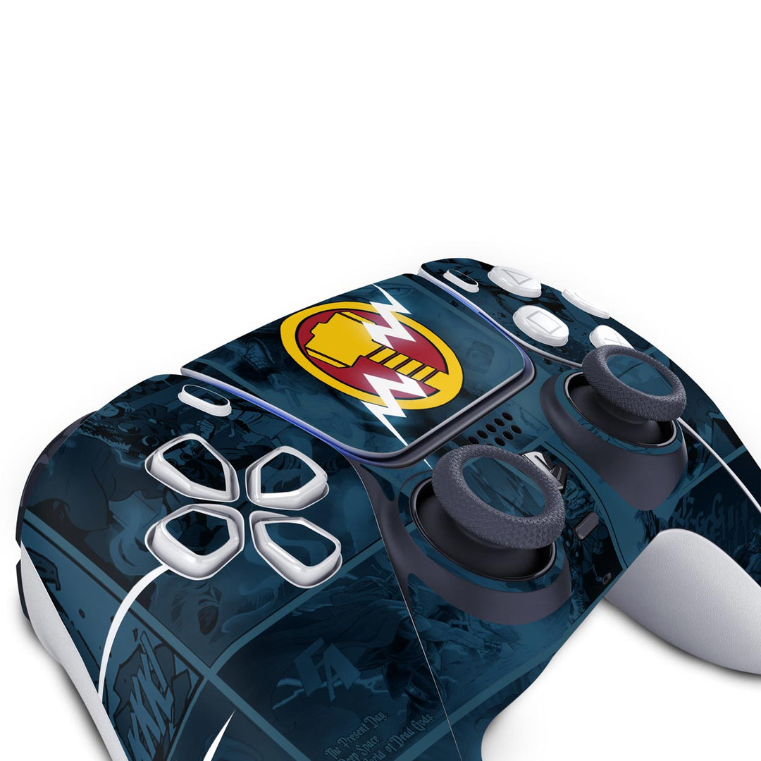 Skin Anti-Rage PS5 Controle - Thor Comics - Pop Arte Skins - foto 4