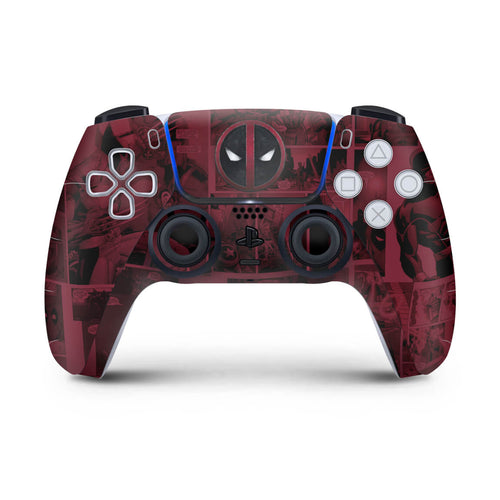 Skin Anti-Rage PS5 Controle - Deadpool Comics